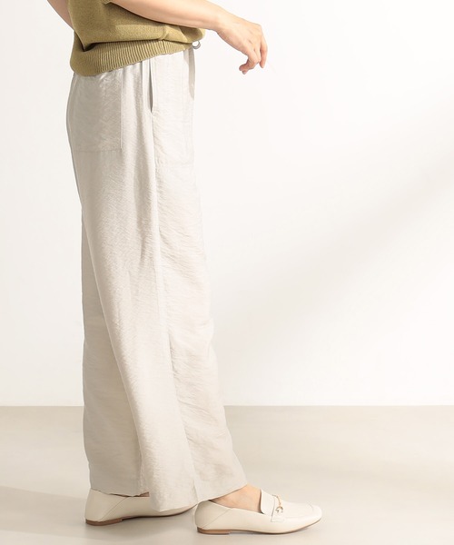 FOUND GOOD（ファウンドグッド）の「ビコウタクイージーパンツ（その他パンツ・レディース・ブルー系5/グリーン系5/アイボリー/ブラック/ブラウン系5・M/S/L）」の15枚目の写真