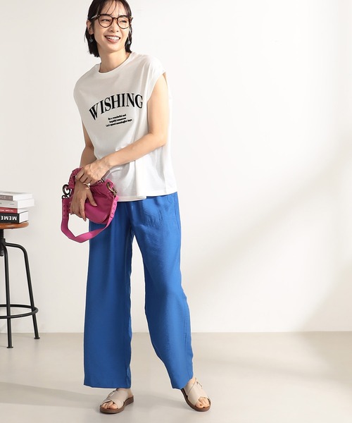 FOUND GOOD（ファウンドグッド）の「ビコウタクイージーパンツ（その他パンツ・レディース・ブルー系5/グリーン系5/アイボリー/ブラック/ブラウン系5・M/S/L）」の22枚目の写真