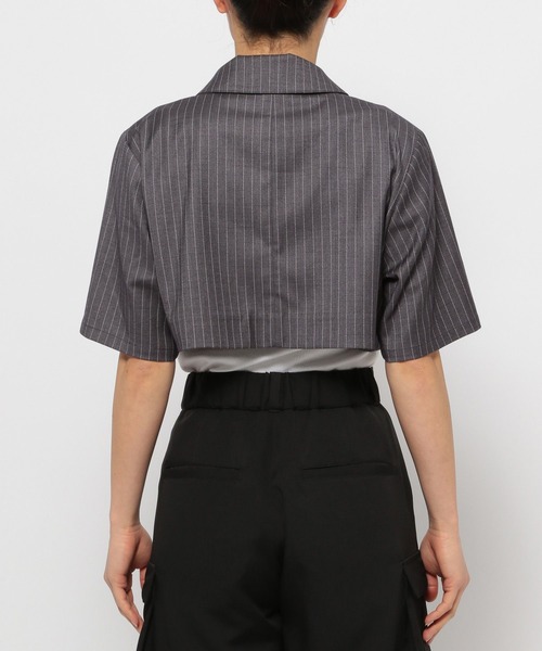 HARE（ハレ）の「メタルジップショートブルゾン(HARE)（ブルゾン