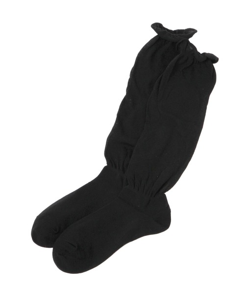 Heather（ヘザー）の「クシュクシュシアーSOX　129505（ソックス/靴下・レディース・ホワイト/グレー/ブラック・FREE）」の19枚目の写真