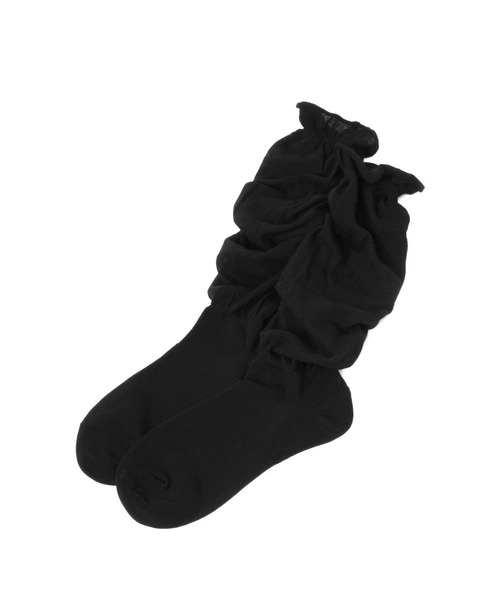 Heather（ヘザー）の「クシュクシュシアーSOX　129505（ソックス/靴下・レディース・ホワイト/グレー/ブラック・FREE）」の21枚目の写真