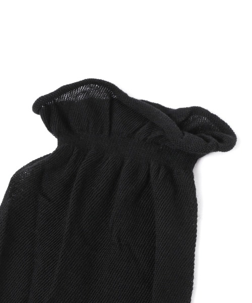 Heather（ヘザー）の「クシュクシュシアーSOX　129505（ソックス/靴下・レディース・ホワイト/グレー/ブラック・FREE）」の22枚目の写真