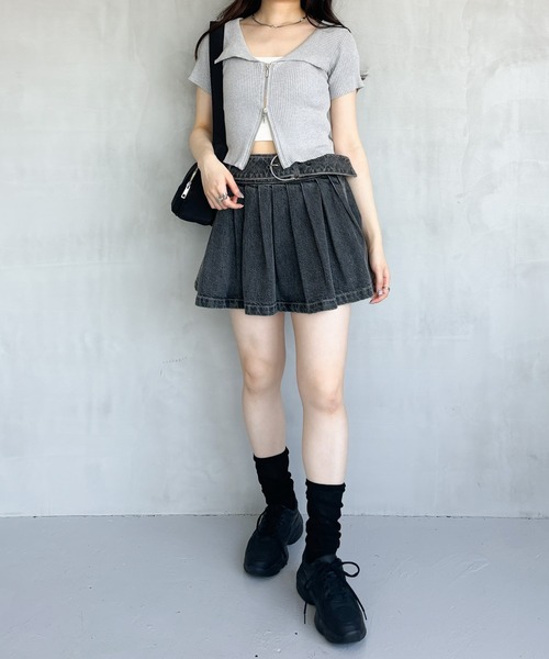 Heather（ヘザー）の「クシュクシュシアーSOX　129505（ソックス/靴下・レディース・ホワイト/グレー/ブラック・FREE）」の6枚目の写真