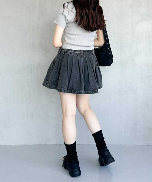 Heather（ヘザー）の「クシュクシュシアーSOX　129505（ソックス/靴下・レディース・ホワイト/グレー/ブラック・FREE）」の7枚目の写真