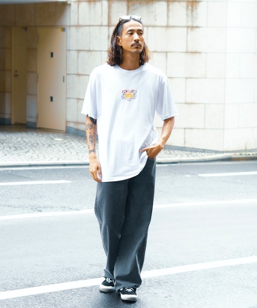 BILLABONG(ビラボン)の「BILLABONG メンズ 【BILLABONG GALLERY】 KYOTO Tシャツ 【2024年夏モデル】/ビラボン半袖Tシャツ(Tシャツ/カットソー・メンズ・ホワイト/ブラック・MEDIUM/LARGE/X-LARGE)」の3枚目の写真