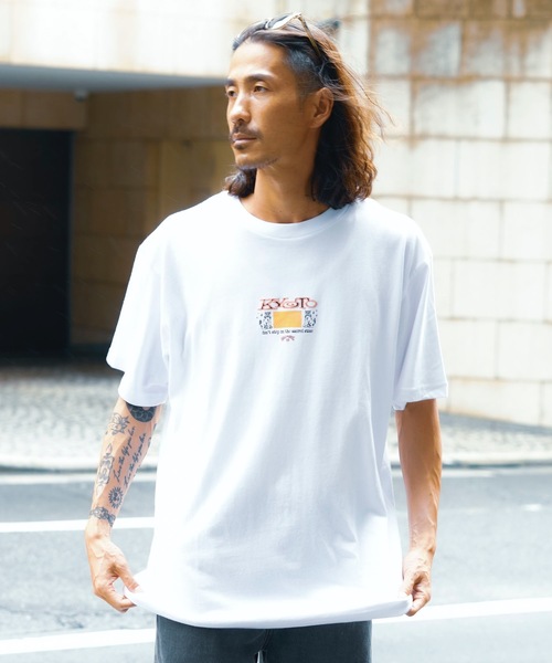 BILLABONG(ビラボン)の「BILLABONG メンズ 【BILLABONG GALLERY】 KYOTO Tシャツ 【2024年夏モデル】/ビラボン半袖Tシャツ(Tシャツ/カットソー・メンズ・ホワイト/ブラック・MEDIUM/LARGE/X-LARGE)」の5枚目の写真