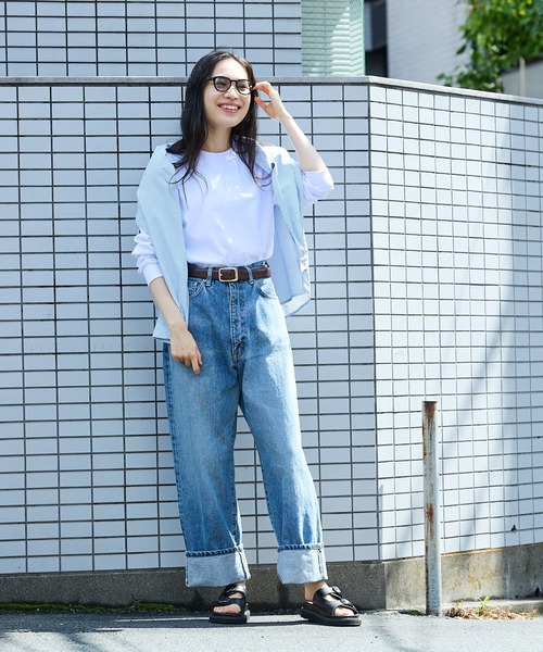 PRO CLUB (プロクラブ)の「▲PRO5/プロファイブ L/S SUPER HEAVY 6.7oz 長袖カットソー クルーネック ロンT ヘビーオンス(Tシャツ/カットソー・メンズ・ヘザーグレー/カーキ/ブラック/ブラウン/ホワイト/ネイビー・M/XL/S/L)」の8枚目の写真