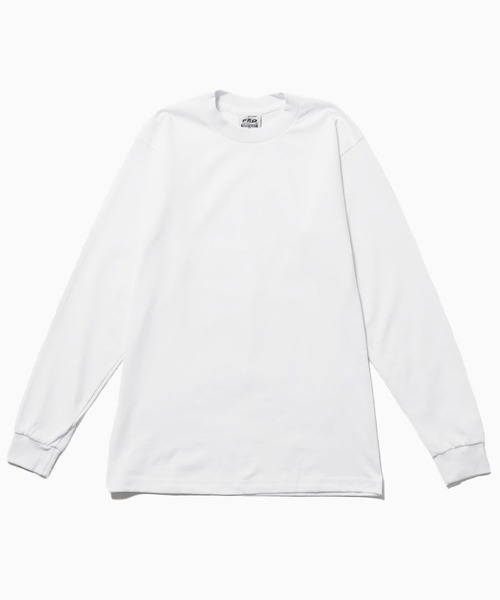 PRO CLUB (プロクラブ)の「▲PRO5/プロファイブ L/S SUPER HEAVY 6.7oz 長袖カットソー クルーネック ロンT ヘビーオンス(Tシャツ/カットソー・メンズ・ヘザーグレー/カーキ/ブラック/ブラウン/ホワイト/ネイビー・M/XL/S/L)」の15枚目の写真
