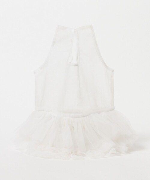 Ray BEAMS(レイビームス)の「DIR 69 / Tulle market bag(トートバッグ・レディース・ブラック/ホワイト/レッド・ONE SIZE)」の8枚目の写真