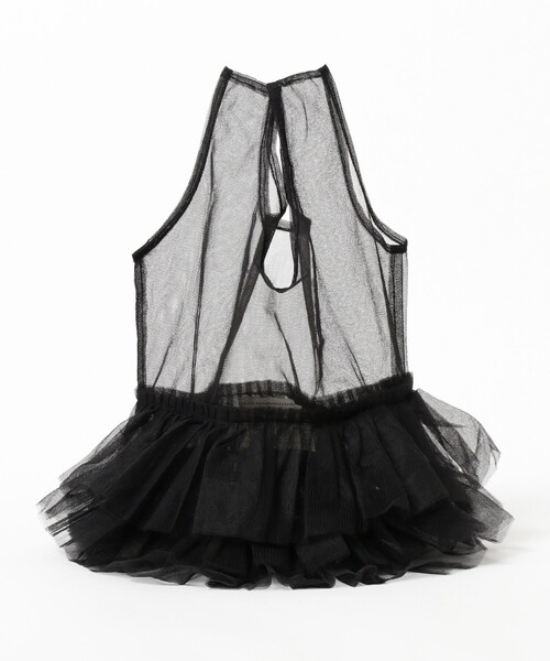Ray BEAMS(レイビームス)の「DIR 69 / Tulle market bag(トートバッグ・レディース・ブラック/ホワイト/レッド・ONE SIZE)」の10枚目の写真