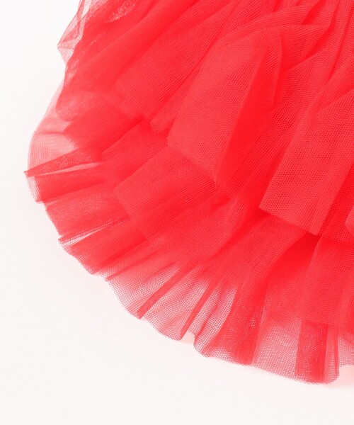 Ray BEAMS(レイビームス)の「DIR 69 / Tulle market bag(トートバッグ・レディース・ブラック/ホワイト/レッド・ONE SIZE)」の17枚目の写真