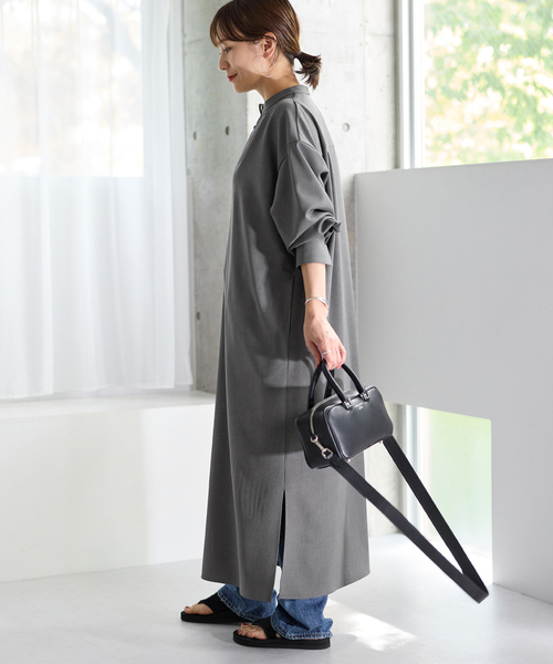 JOURNAL STANDARD relume ウォッシャブルウーリッシュツイル セール】ウォッシャブルリヨセルツイルロングワンピース