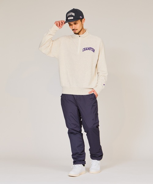 Champion Golf(チャンピオンゴルフ)の「【Champion/チャンピオン】メンズ GOLF テックウィーブテリー ハーフジップスウェットシャツ(スウェット・メンズ・ネイビー/オートミール/ヘザーグレー・LARGE/X-LARGE/MEDIUM)」の9枚目の写真