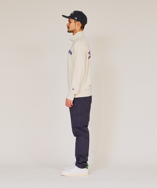Champion Golf(チャンピオンゴルフ)の「【Champion/チャンピオン】メンズ GOLF テックウィーブテリー ハーフジップスウェットシャツ(スウェット・メンズ・ネイビー/オートミール/ヘザーグレー・LARGE/X-LARGE/MEDIUM)」の10枚目の写真