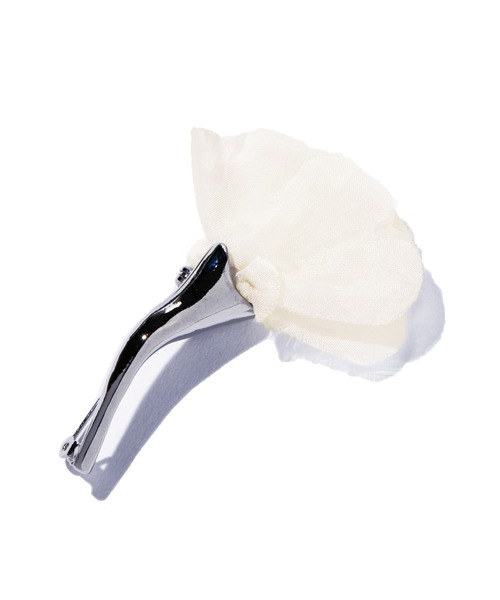 IRIS47（イリスフォーセブン）の「【IRIS 47】bara brooch/バラ ブローチ（ブローチ/コサージュ・レディース・ホワイト/ブラック系・FREE）」の10枚目の写真