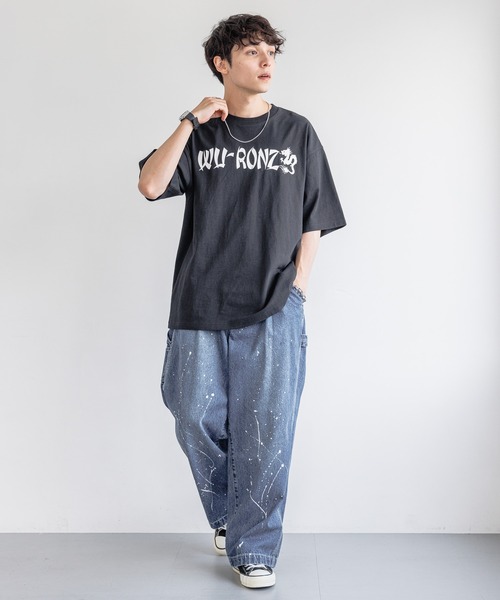 TUCK WIDE BAGGY DENIM PANTS / タックワイドバギーデニムパンツ
