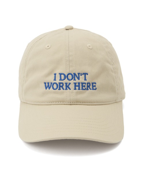 IDEA SORRY I DON'T WORK HERE イデア IDEA アイデア SORRY I DON'T WORK HERE CAP キャップ