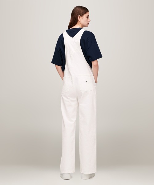 TOMMY HILFIGER(トミーヒルフィガー)の「デイジーダンガリーオーバーオール(サロペット/オーバーオール・レディース・ホワイト・SMALL/MEDIUM/X-SMALL)」の7枚目の写真