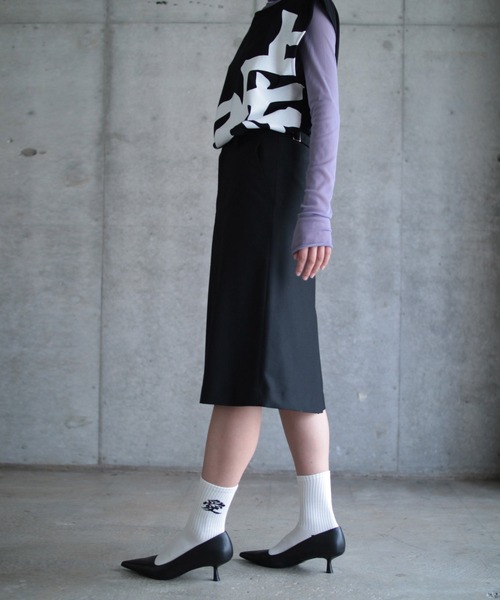 G.V.G.V.（ジーヴィージーヴィー）の「LOVE AND LIE SOCKS（ソックス/靴下・レディース・ホワイト/パープル/レッド/グリーン・L/M）」の15枚目の写真