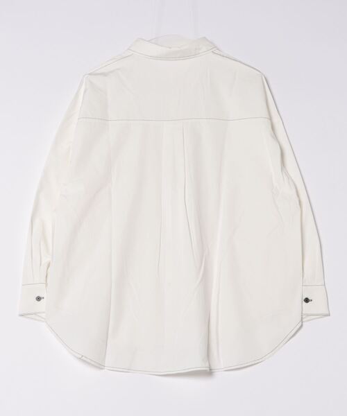 pufe(ピュフェ)の「【pufe】撥水ベーシックシャツ(シャツ/ブラウス・レディース・ブラック/ホワイト・ONE)」の3枚目の写真
