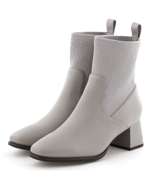 HIMIKO(ヒミコ)の「【HIMIKO】リブニットブーツ/641419(ブーツ・レディース・ダークブラウン/グレー/ブラック・23.5cm/24.5cm/25.0cm/21.5cm/22.0cm/23.0cm/24.0cm/25.5cm/22.5cm/26.0cm/26.5cm)」の21枚目の写真