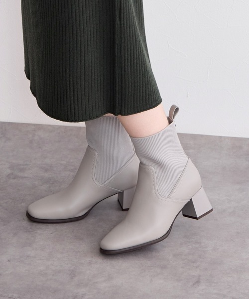 HIMIKO(ヒミコ)の「【HIMIKO】リブニットブーツ/641419(ブーツ・レディース・ダークブラウン/グレー/ブラック・23.5cm/24.5cm/25.0cm/21.5cm/22.0cm/23.0cm/24.0cm/25.5cm/22.5cm/26.0cm/26.5cm)」の22枚目の写真