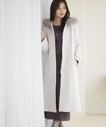 PROPORTION BODY DRESSING | フードフェイクファーコート / 1214252008(その他アウター)