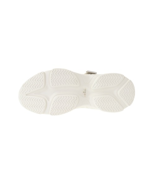 Green Parks(グリーンパークス)の「RUPIS. クロスベルトスニーカー(スニーカー・レディース・アイボリー/ブラック・M/S/L)」の6枚目の写真