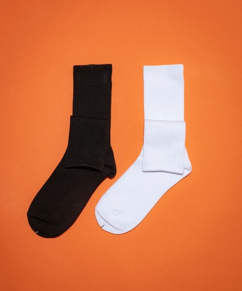 FREAK'S STORE（フリークスストア）の「Kurt Wu/カート ウー 別注 broken heart 2P sox/ソックス（ソックス/靴下・メンズ・その他9・ﾌﾘ-）」の4枚目の写真