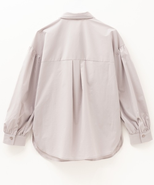 HusHusH（ハッシュアッシュ）の「HusHusH ボウタイブラウス 取り外し可（シャツ/ブラウス・レディース・チャコールグレー/グレイッシュベージュ・M/L）」の7枚目の写真