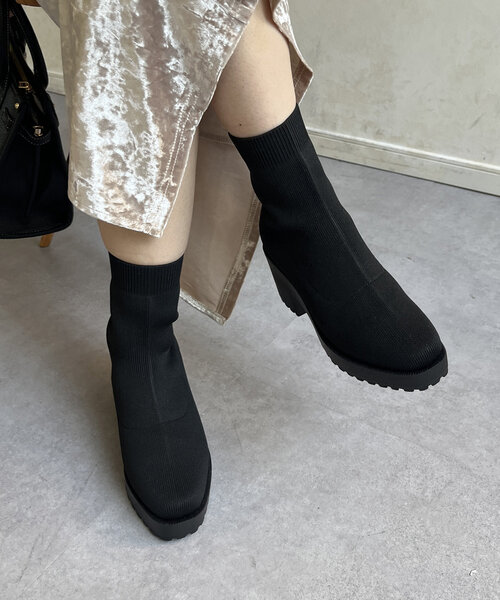 上品☆快適インソール・ニットブーツ【ALDO】Plumtree 上品☆快適インソール・ニットブーツ【ALDO】Plumtree (ALDO