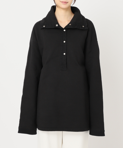 CITYSHOP（シティーショップ）の「B/W STANDNECK スウェット