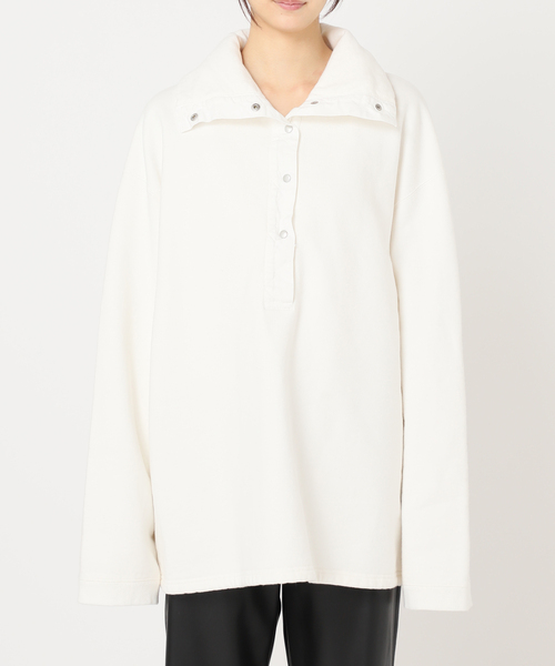 CITYSHOP（シティーショップ）の「B/W STANDNECK スウェット