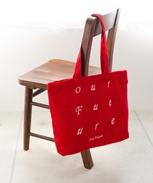 SVEC | コーデュロイ 刺繍ポイント トートバッグ(トートバッグ)