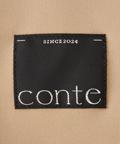 conte（コンテ）の「＜conte＞アシンメトリー タックパンツ（その他