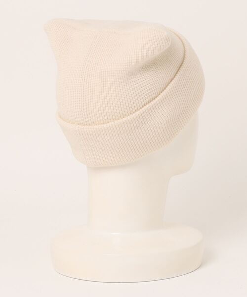 BEN DAVIS（ベンデイビス）の「【BEN DAVIS】NEKOMIMI KNIT CAP（ニットキャップ/ビーニー・メンズ・ブラック/ベージュ/オフホワイト・FREE）」の6枚目の写真