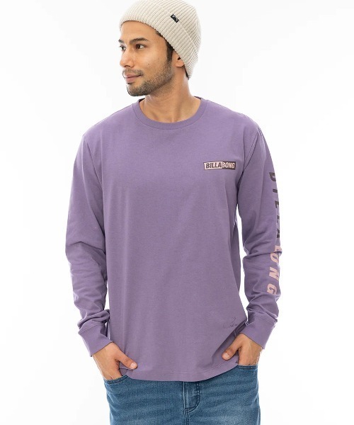 BILLABONG（ビラボン）の「BILLABONG メンズ BACK LOGO ロンＴ 【2024年秋冬モデル】/ビラボンバックプリント長袖ロンT（Tシャツ/カットソー・メンズ・ブラック/グレー/パープル/ホワイト・MEDIUM/LARGE/X-LARGE）」の18枚目の写真