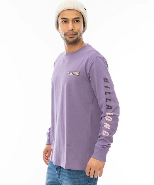 BILLABONG（ビラボン）の「BILLABONG メンズ BACK LOGO ロンＴ 【2024年秋冬モデル】/ビラボンバックプリント長袖ロンT（Tシャツ/カットソー・メンズ・ブラック/グレー/パープル/ホワイト・MEDIUM/LARGE/X-LARGE）」の19枚目の写真