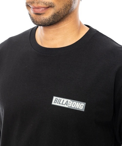 BILLABONG（ビラボン）の「BILLABONG メンズ BACK LOGO ロンＴ 【2024年秋冬モデル】/ビラボンバックプリント長袖ロンT（Tシャツ/カットソー・メンズ・ブラック/グレー/パープル/ホワイト・MEDIUM/LARGE/X-LARGE）」の10枚目の写真