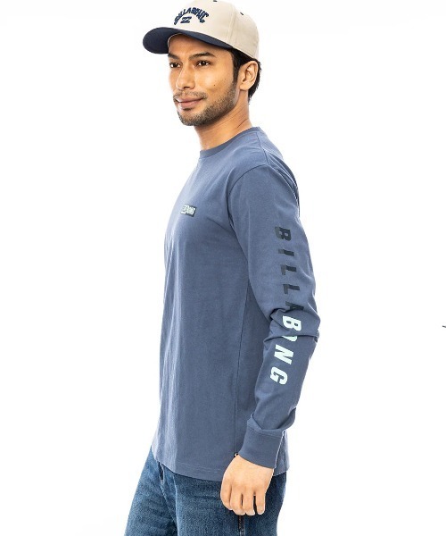 BILLABONG（ビラボン）の「BILLABONG メンズ BACK LOGO ロンＴ 【2024年秋冬モデル】/ビラボンバックプリント長袖ロンT（Tシャツ/カットソー・メンズ・ブラック/グレー/パープル/ホワイト・MEDIUM/LARGE/X-LARGE）」の16枚目の写真