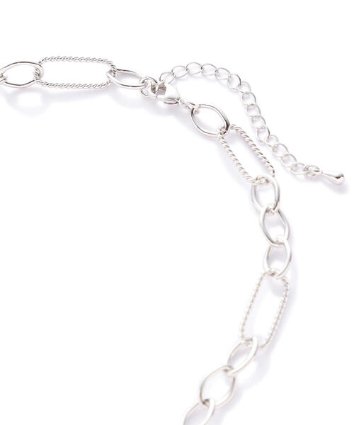 N.(N. Natural Beauty Basic)(エヌエヌナチュラルビューティーベーシック)の「◆コンビチェーンネックレス(ネックレス・レディース・シルバー/ゴールド・フリ-)」の9枚目の写真