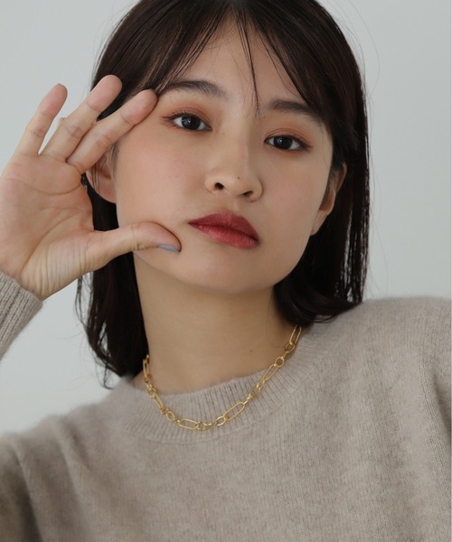 N.(N. Natural Beauty Basic)(エヌエヌナチュラルビューティーベーシック)の「◆コンビチェーンネックレス(ネックレス・レディース・シルバー/ゴールド・フリ-)」の5枚目の写真