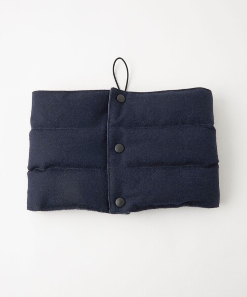 COBMASTER（コブマスター）の「【別注】＜COBMASTER×green label relaxing＞ダウン ネックゲイター（ネックウォーマー/スヌード・メンズ・ダークグレー/ネイビー・FREE）」の5枚目の写真