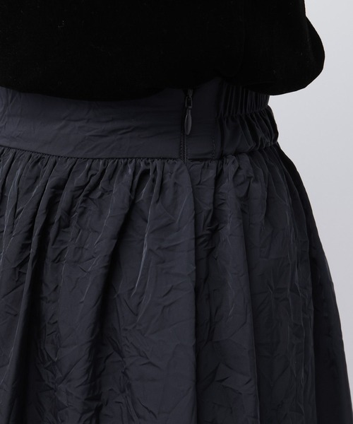 A part by（アパートバイ）の「ワッシャーボリュームスカート（スカート・レディース・ライトベージュ/ネイビー・FREE）」の17枚目の写真