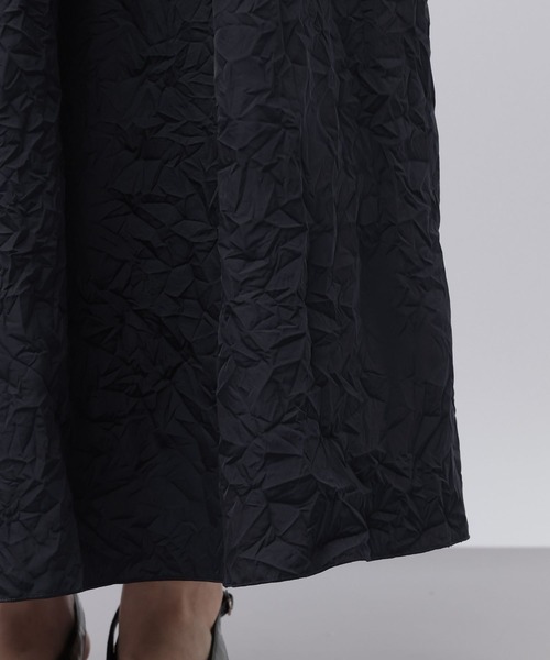 A part by（アパートバイ）の「ワッシャーボリュームスカート（スカート・レディース・ライトベージュ/ネイビー・FREE）」の18枚目の写真