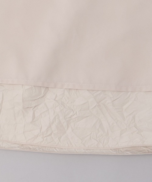 A part by（アパートバイ）の「ワッシャーボリュームスカート（スカート・レディース・ライトベージュ/ネイビー・FREE）」の22枚目の写真