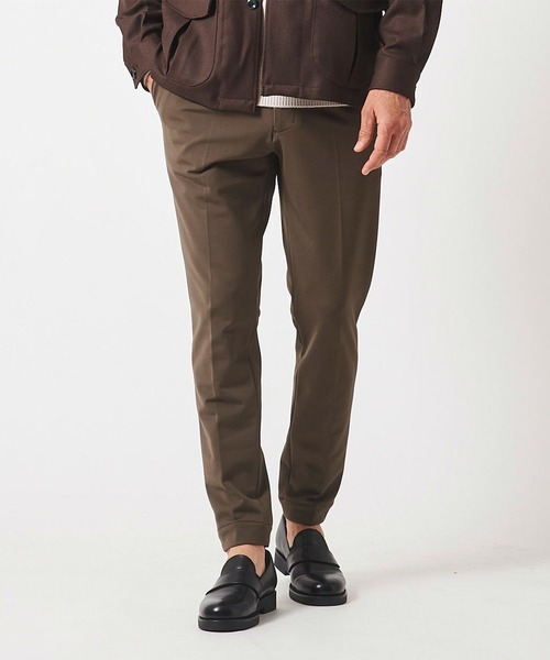 junhashimoto(ジュンハシモト)の「LIGHT WARM EASY TUCK(チノパンツ・メンズ・カーキ・3/4/5)」の1枚目の写真