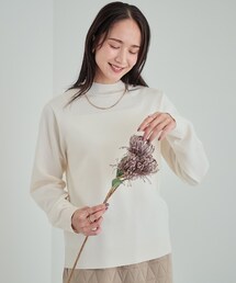 SHOO・LA・RUE | 【高レビュー/洗える】ちくちくしにくい なめらかハイネックニット(ニット/セーター)