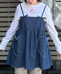 Candy Stripper | ♡♡ DENIM MINI ワンピース(ワンピース)