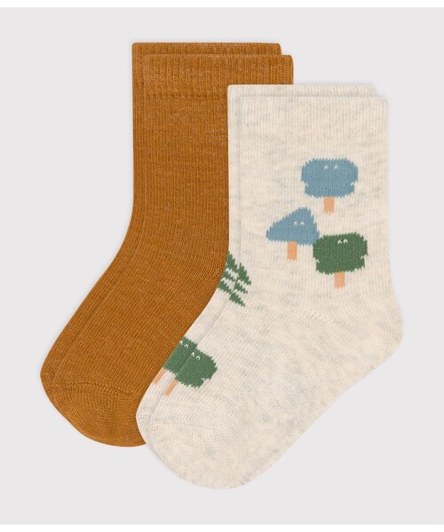 ソックス2点セット（ソックス/靴下）｜PETIT BATEAU（プチバトー）の  